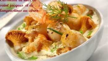 Cassolette de noix de saint jacques