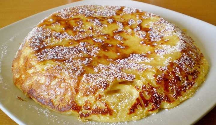 Gâteau à la poêle aux pommes
