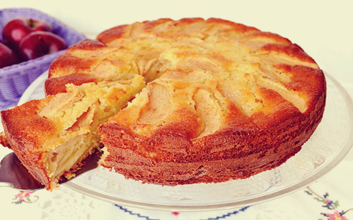 Gâteau aux pommes et mascarpone