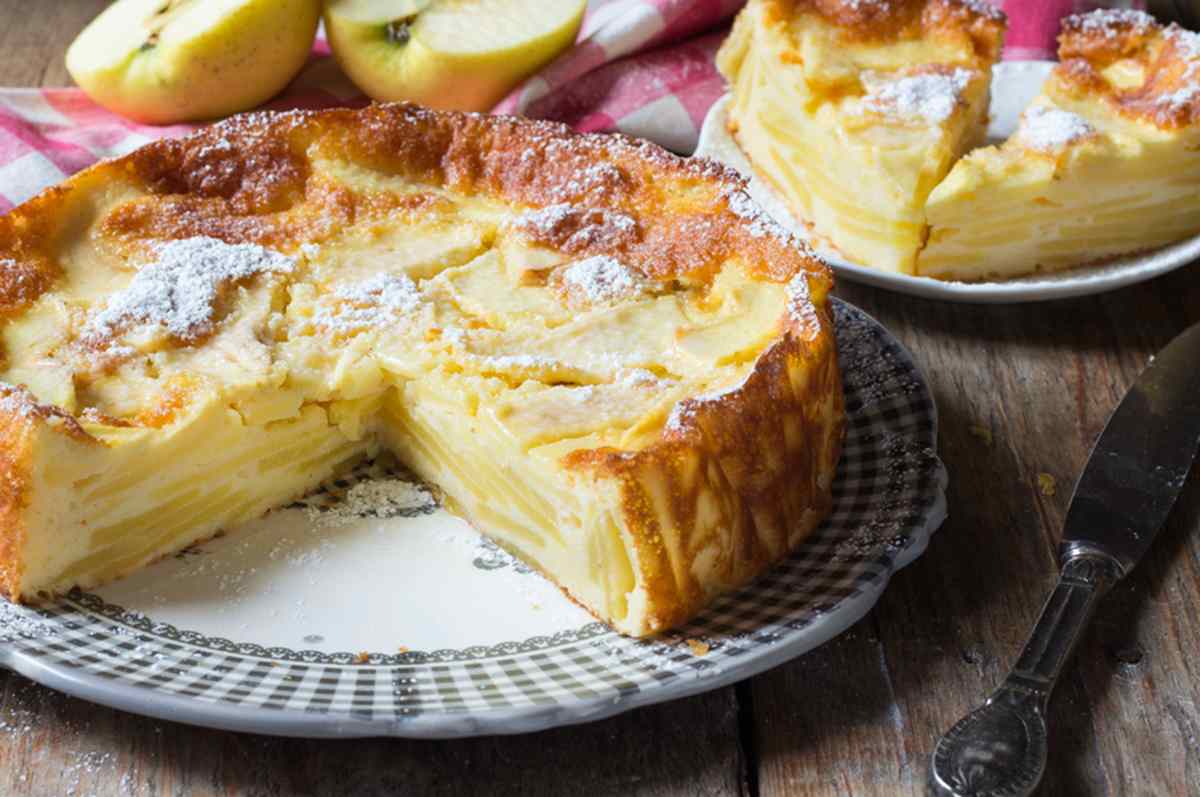 Tarte aux pommes invisible