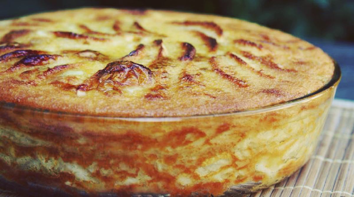 Gâteau onctueux aux pommes