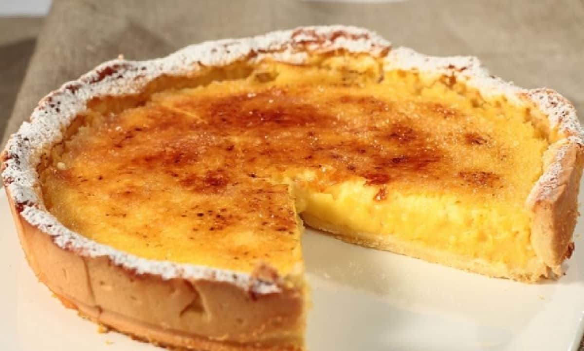 Tarte Crème Brûlée Citron