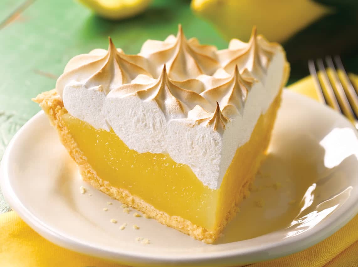 Tarte au citron meringuée..