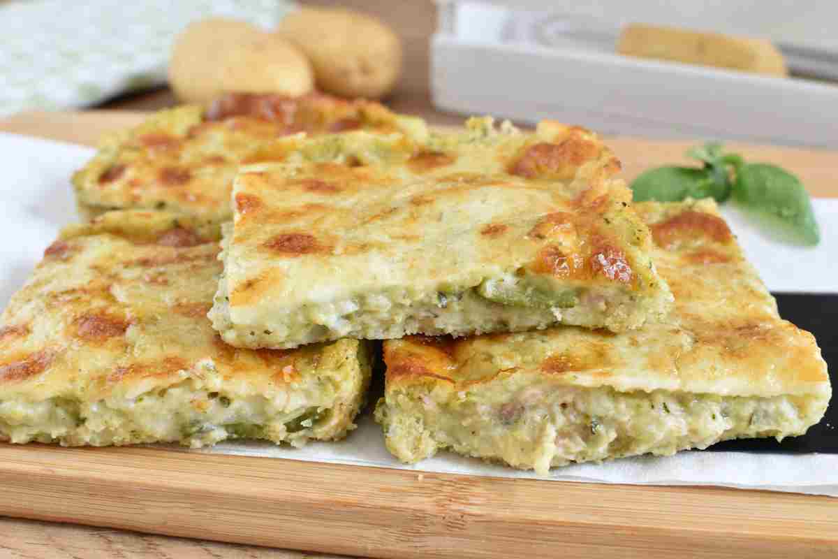 lan de courgettes et thon