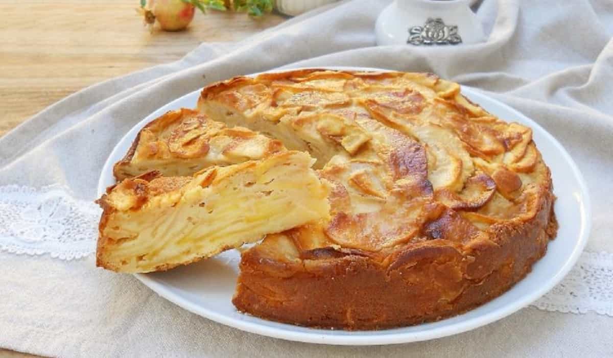 Gâteaux aux pommes invisible