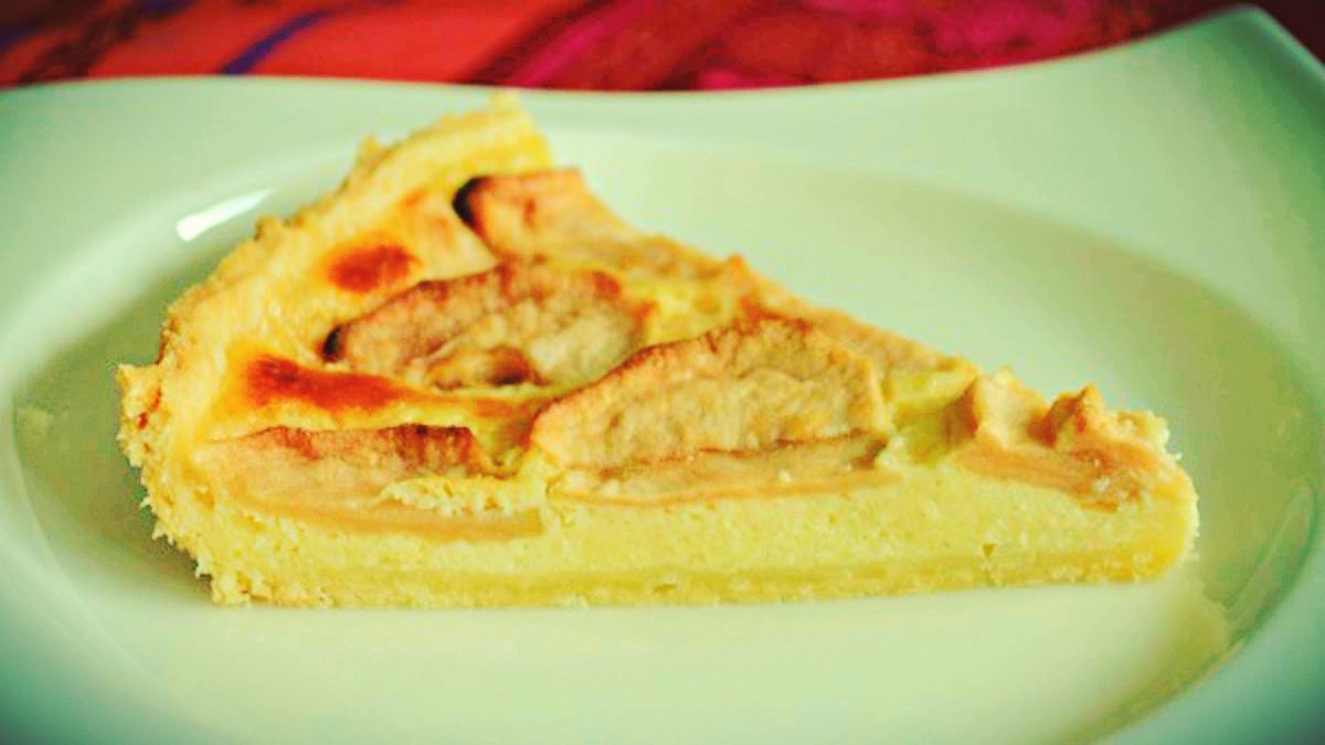 Gâteau de pommes au mascarpone