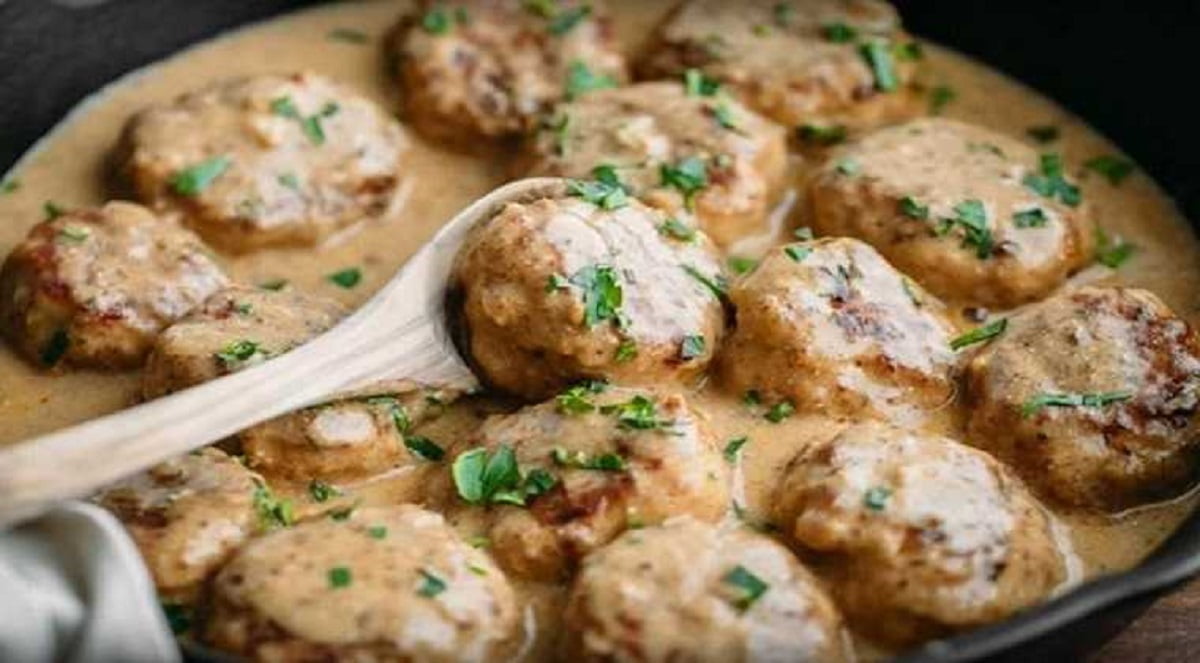 Boulettes de poulet et riz