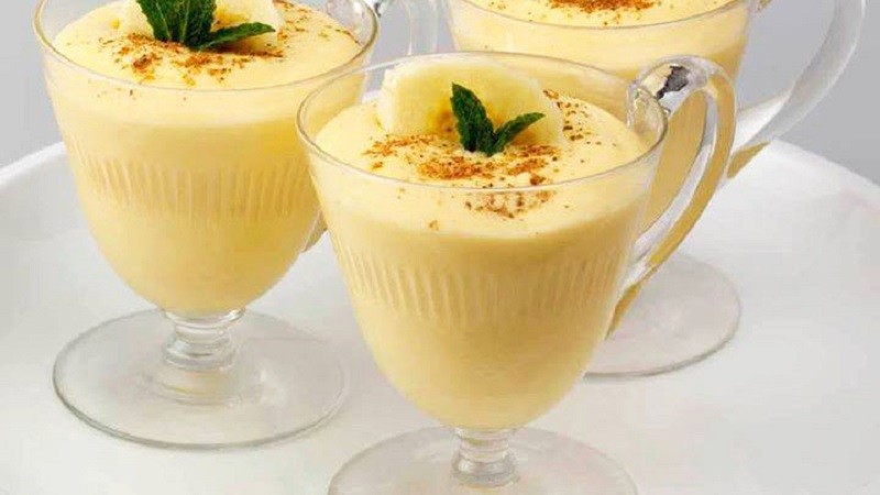 Succulente Crème à la Banane