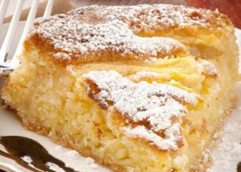 Gâteau aux pommes léger