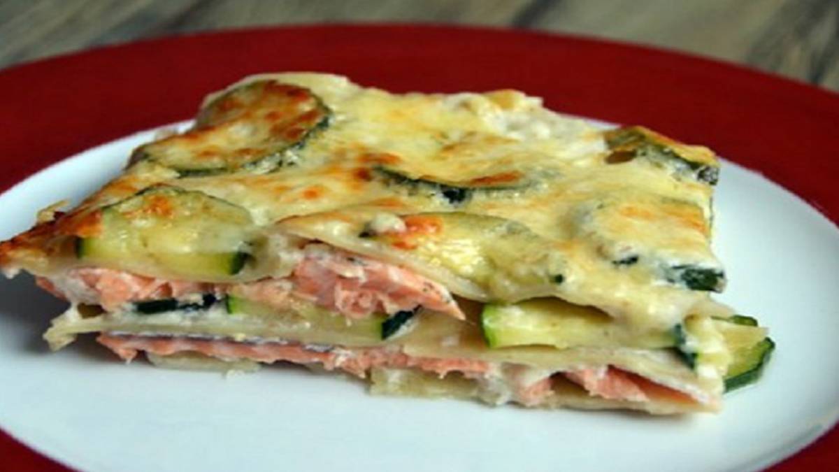 Lasagnes au saumon
