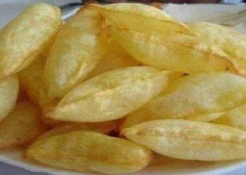 Pommes de terre soufflées croustillantes