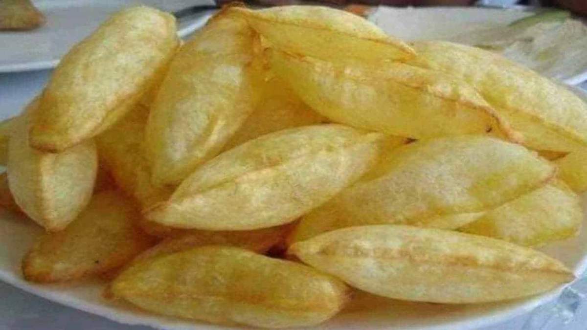 Pommes de terre soufflées croustillantes