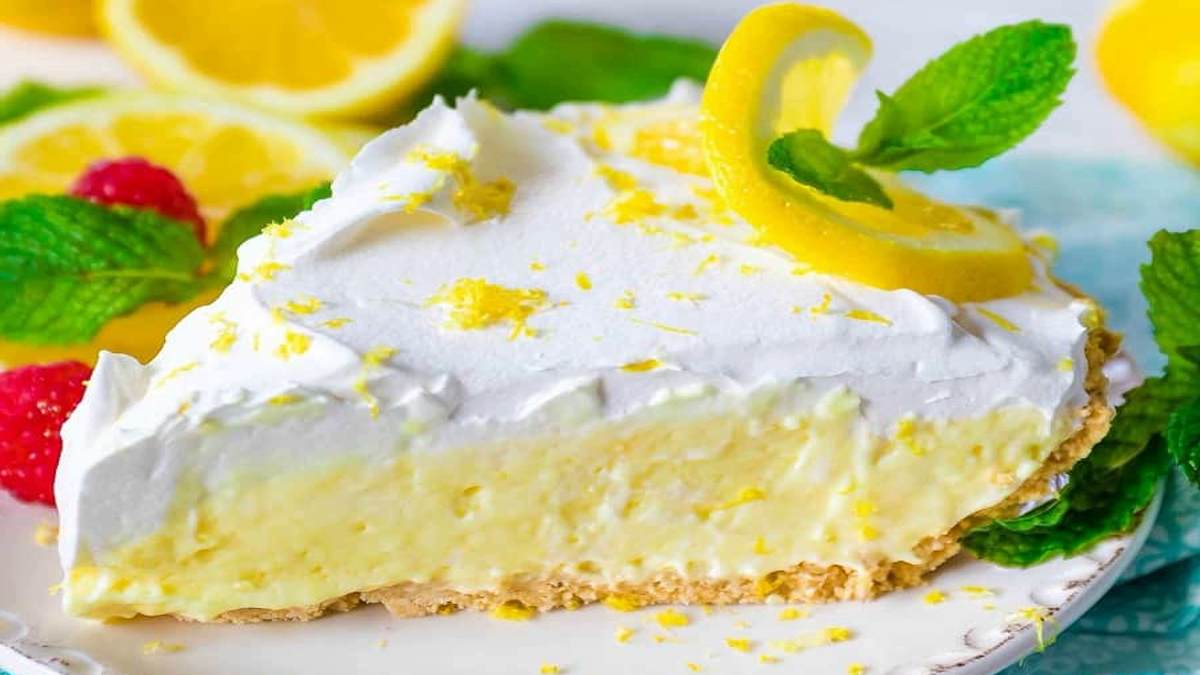 TARTE AU CITRON SANS CUISSON