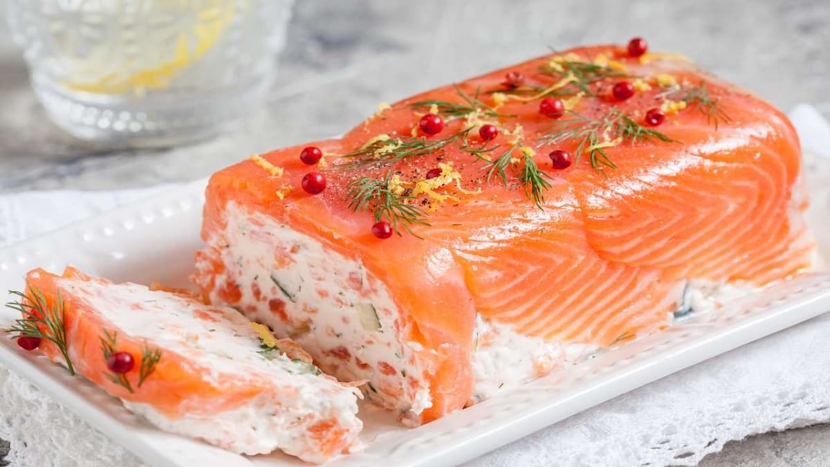 Terrine de saumon au fromage