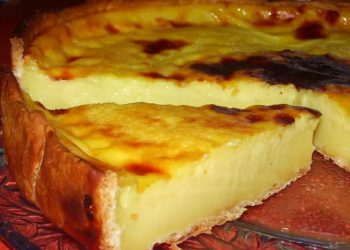 Tarte au flan de ma grand-mère,