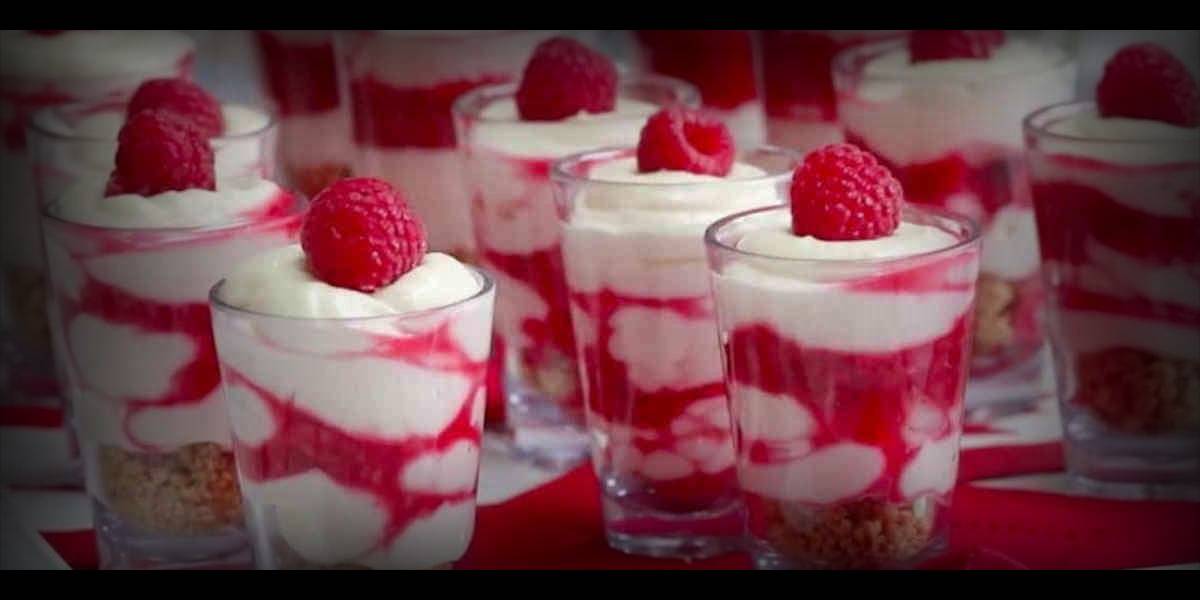 Verrines de gâteau