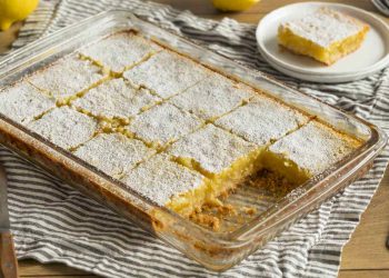 Carrés au citron de grand-mère