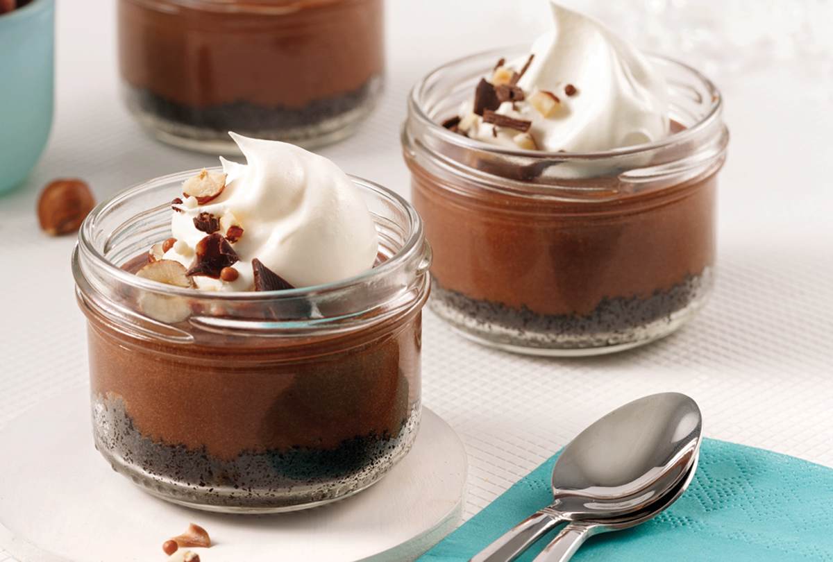 Verrine de mousse au chocolat