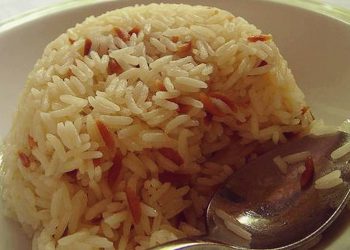 Riz pilaf au four