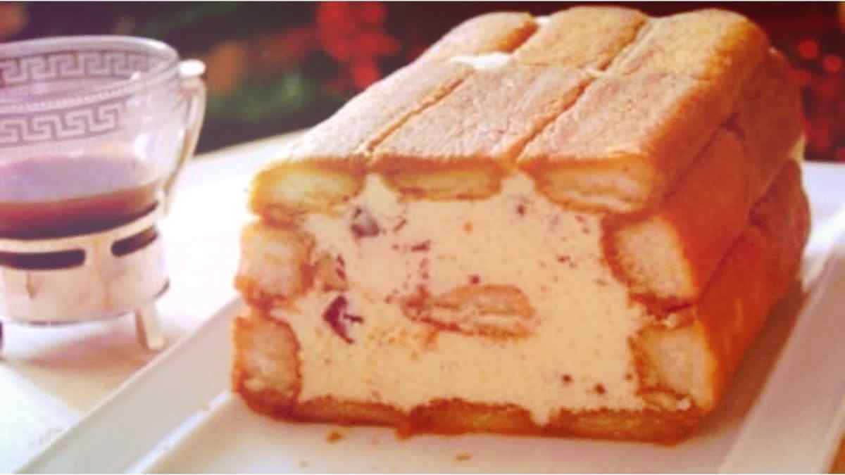tiramisu façon gâteau glacé
