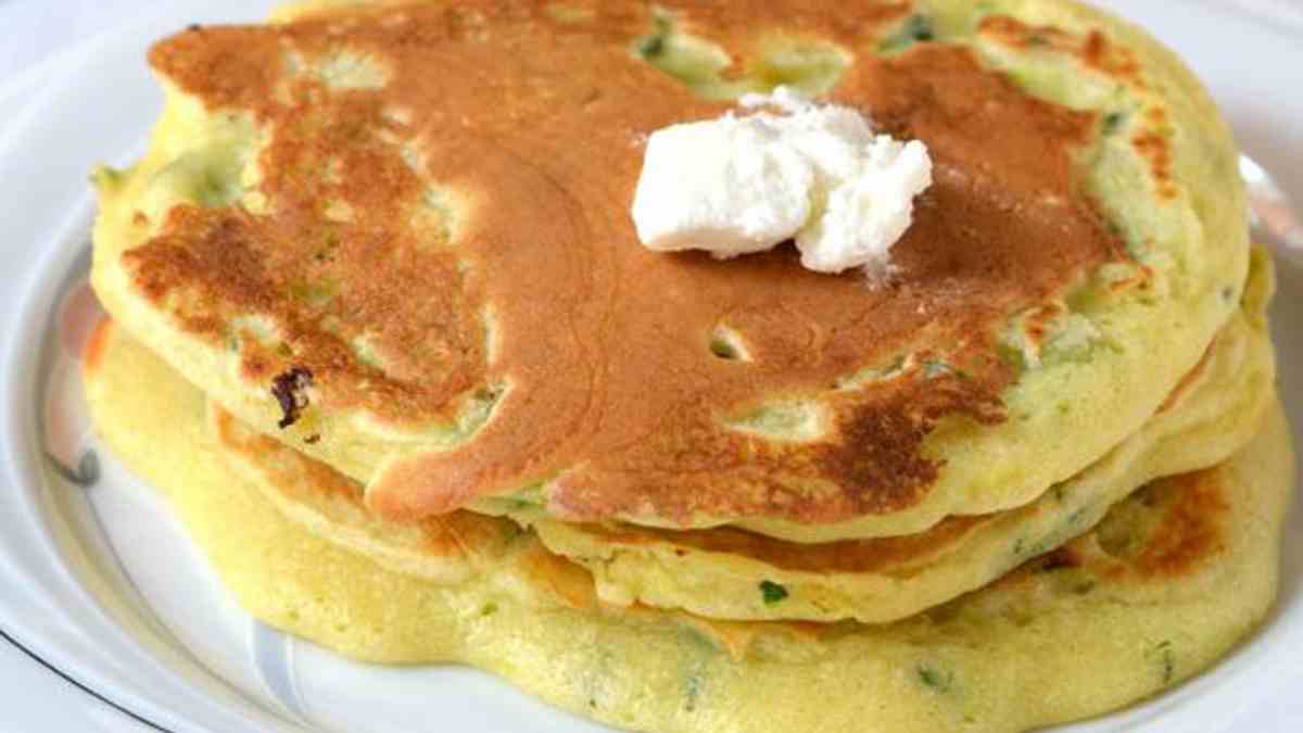 Pancakes Légers aux Courgettes