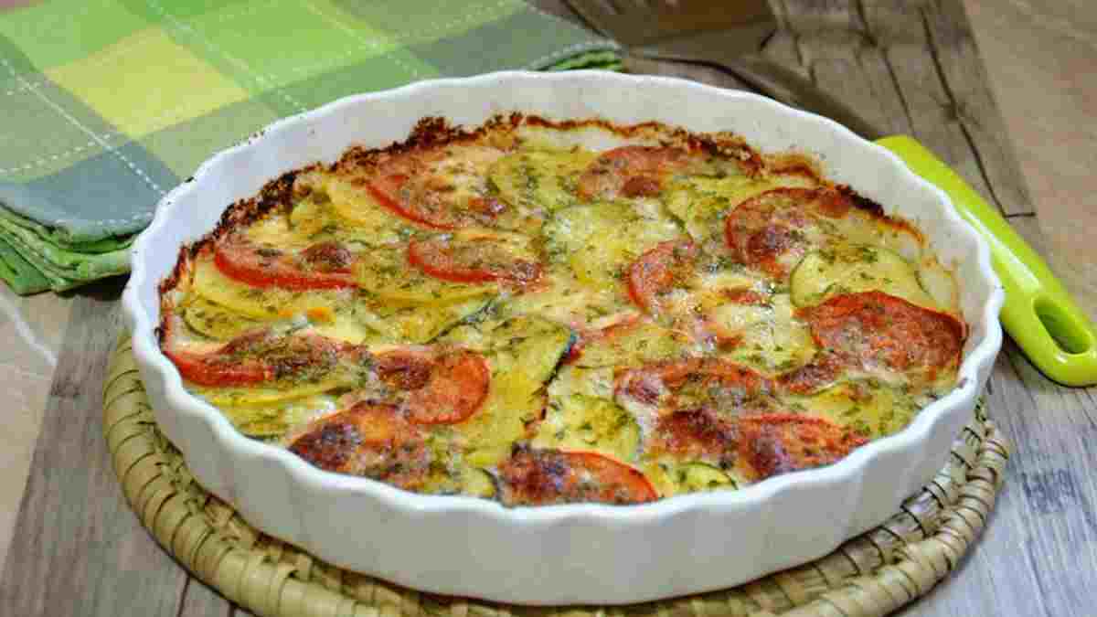 Courgettes pommes de terre