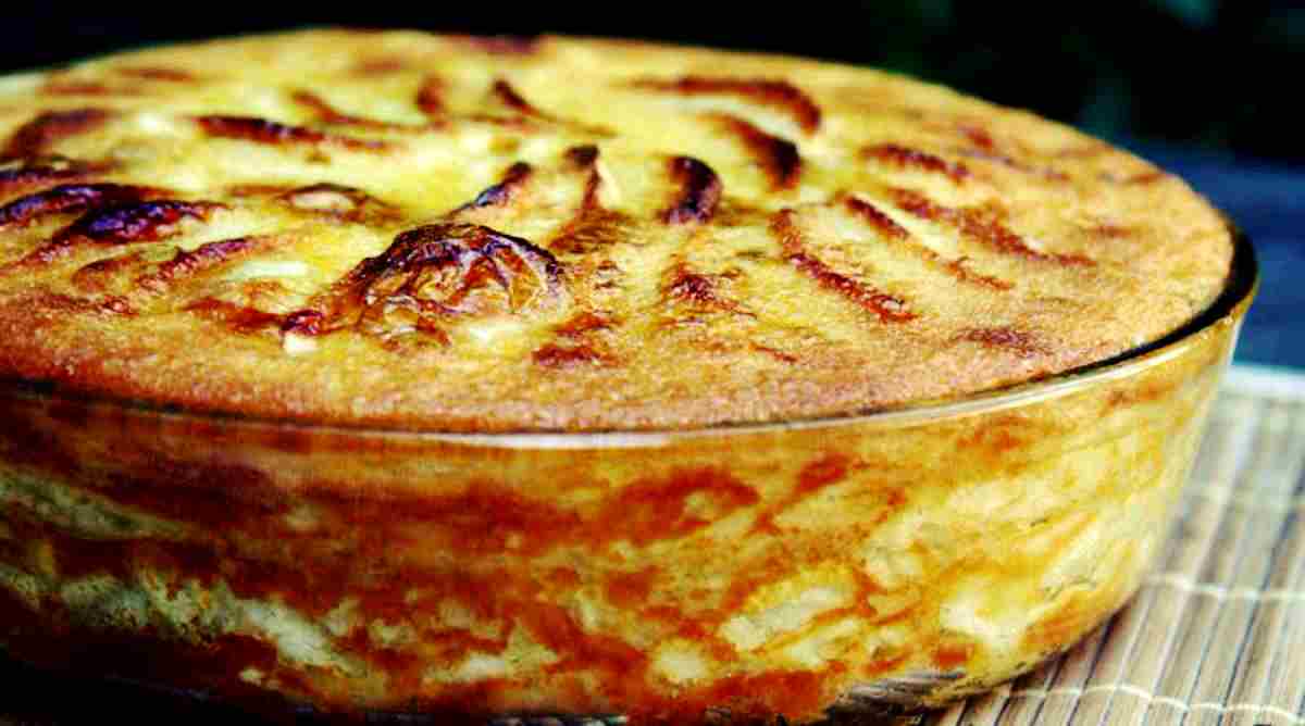 Gâteau onctueux aux pommes de ma grand-mère.