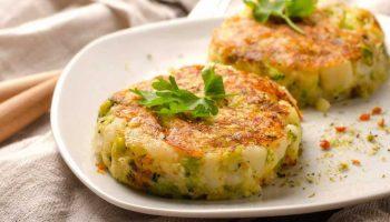 Escalopes de courgettes et pommes de terre au four
