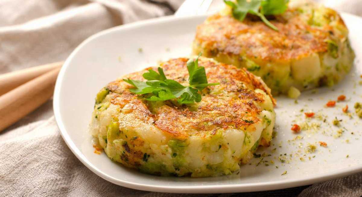 Escalopes de courgettes et pommes de terre au four
